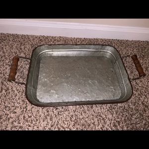 Galvanized Metal Tray